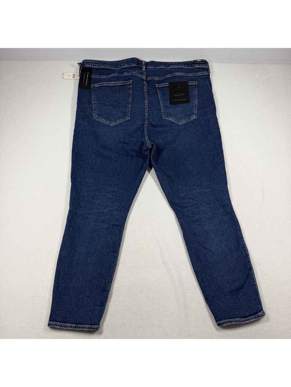 Anthropologie Citizens Of Humanity Blue Denim Rocket Skinny Jeans Plus 26W NWT